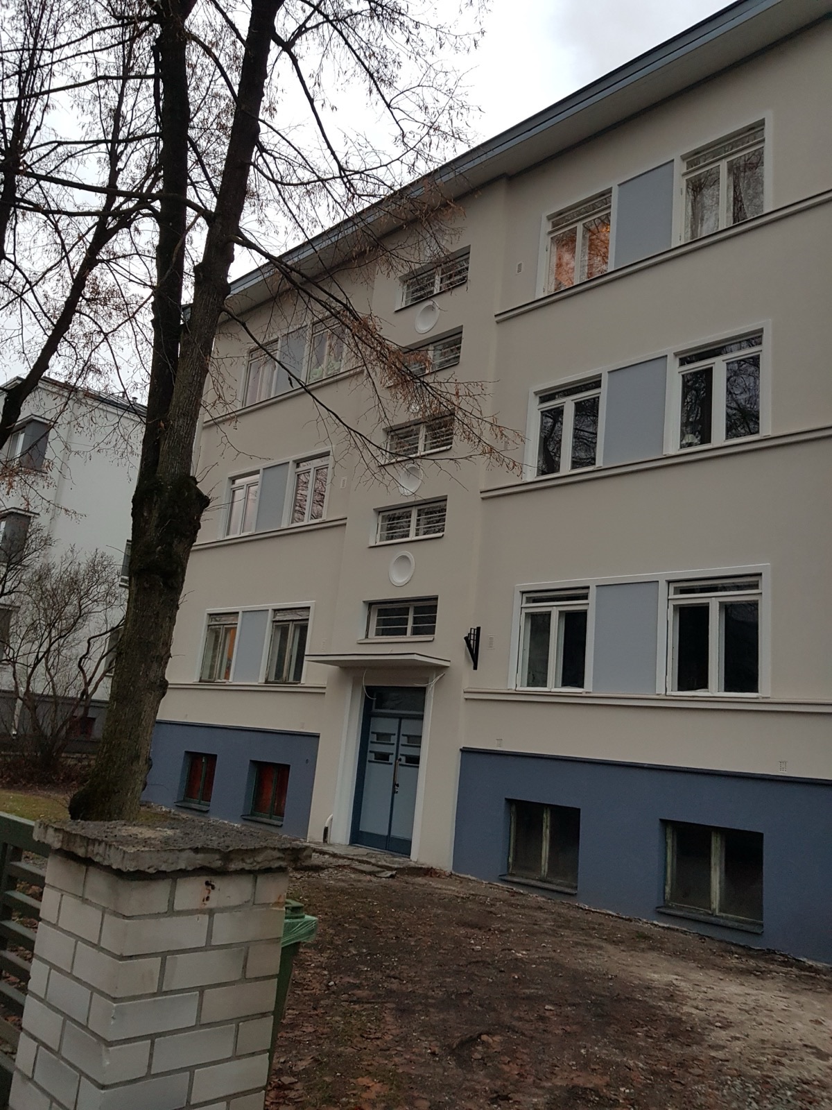 Готовый фасад после ремонта в Таллинне — Barko Baltic